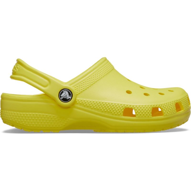 Sandália Crocs Classic Clog Infantil CYBER YELLOW