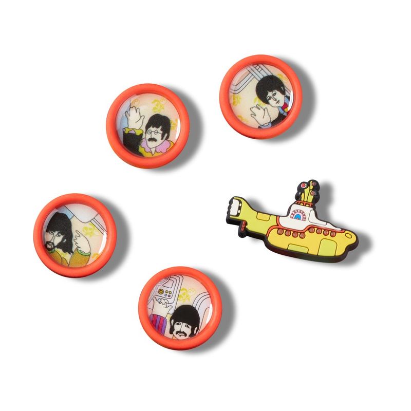 Jibbitz™ Yellow Submarine Window Pack com 5 Peças UNICO