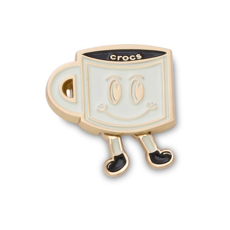 Jibbitz™ Caneca Rosto Feliz Esmaltada UNICO - imagem 1