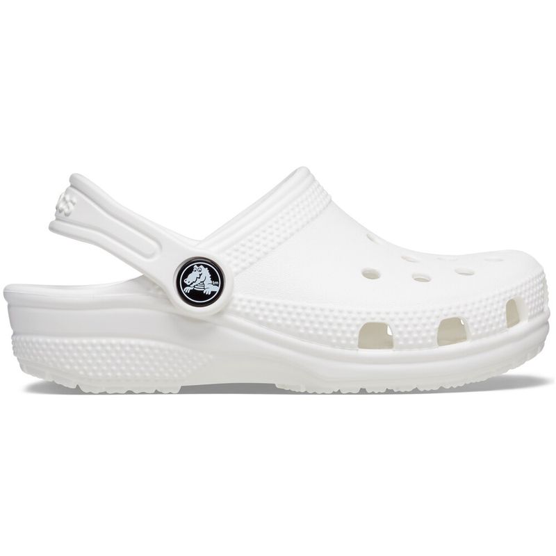 Sandália Crocs Classic Clog Infantil White