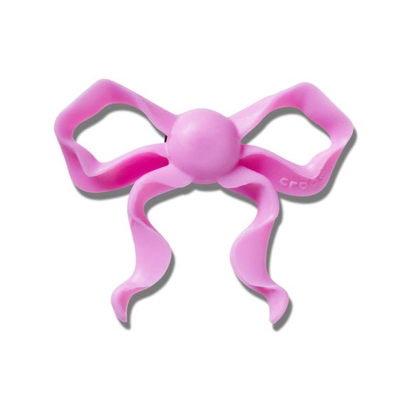 Jibbitz™ Meta Jelly Laço Rosa UNICO