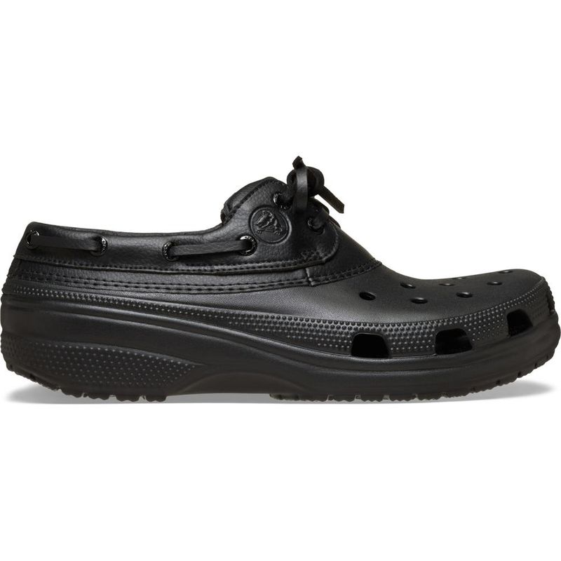 Tênis Crocs Classic Boat Shoe BLACK/BLACK