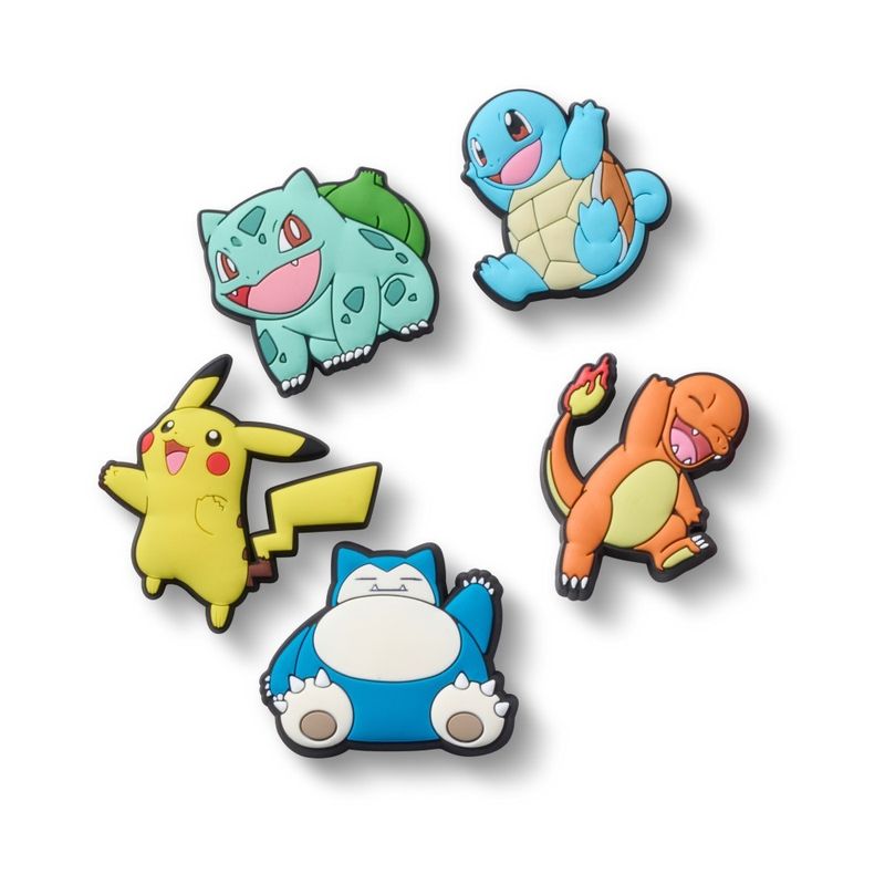 Jibbitz™ Pokemon Pack com 5 Peças UNICO
