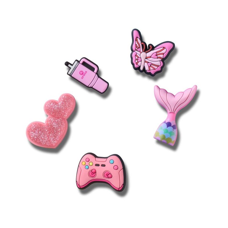 Jibbitz™ Feminino Fofos Pack Com 5 Peças UNICO - imagem 1