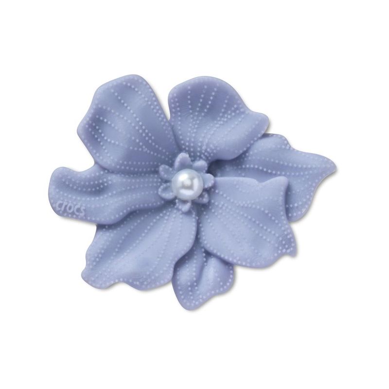 Jibbitz™ Flor de Pervinca Com Pérola UNICO - imagem 1