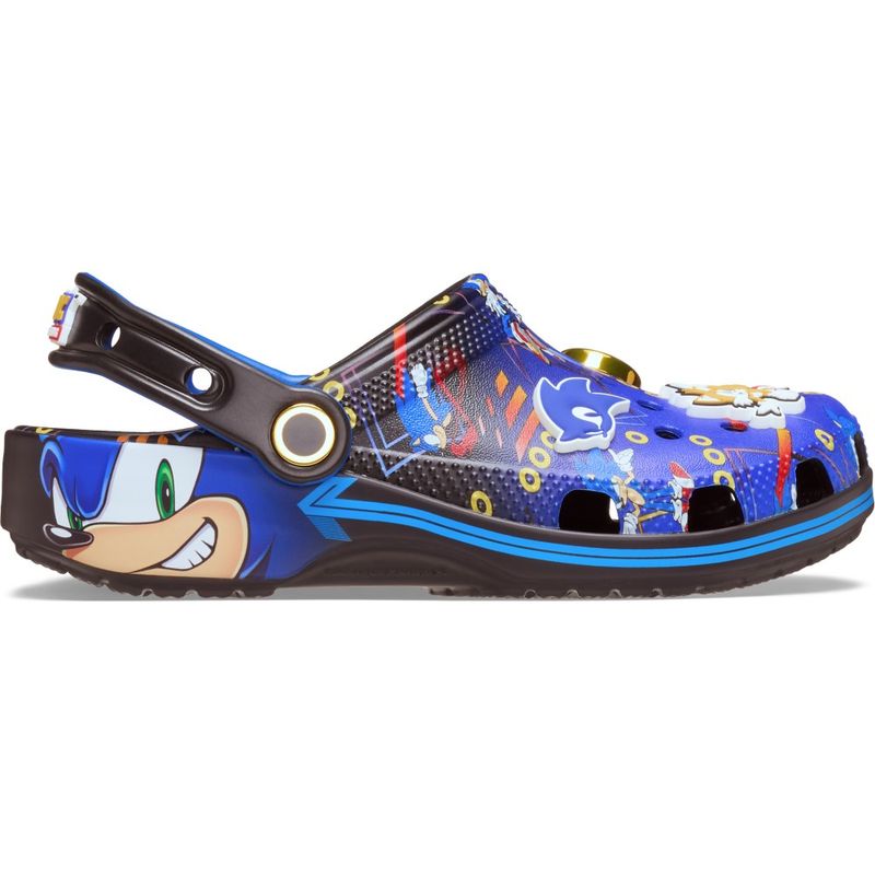 Sandália Crocs Sonic Print Classic Clog Infantil MULTI