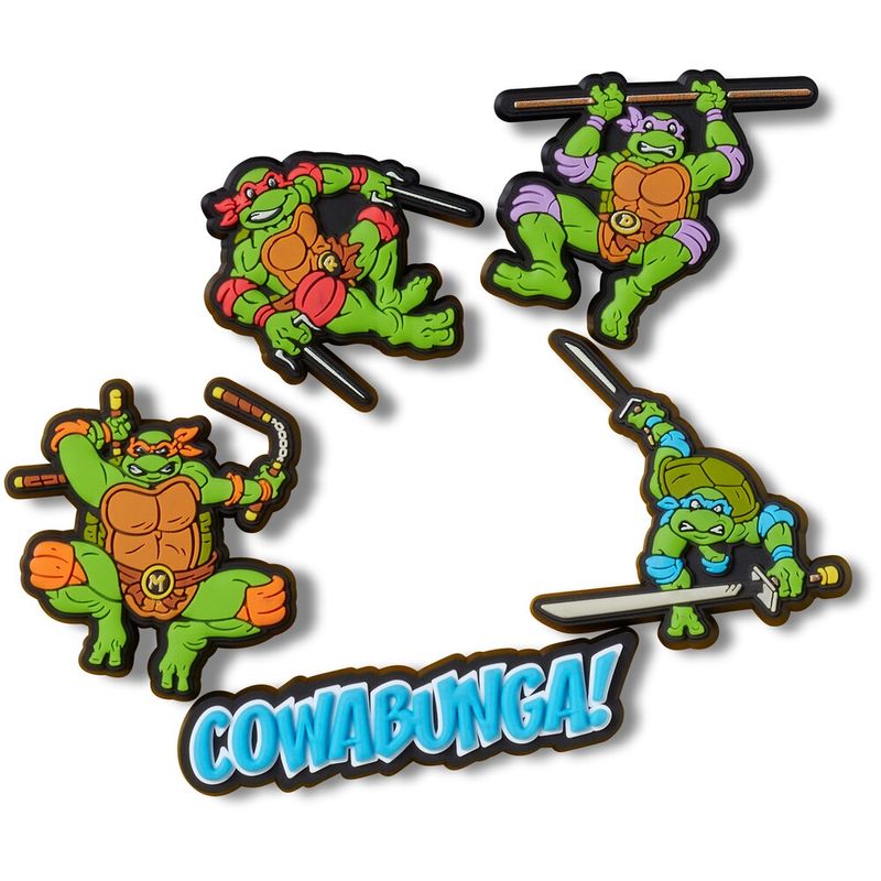 Tartarugs Ninjas Mutantes Adolescentes Pack com 5 Peças