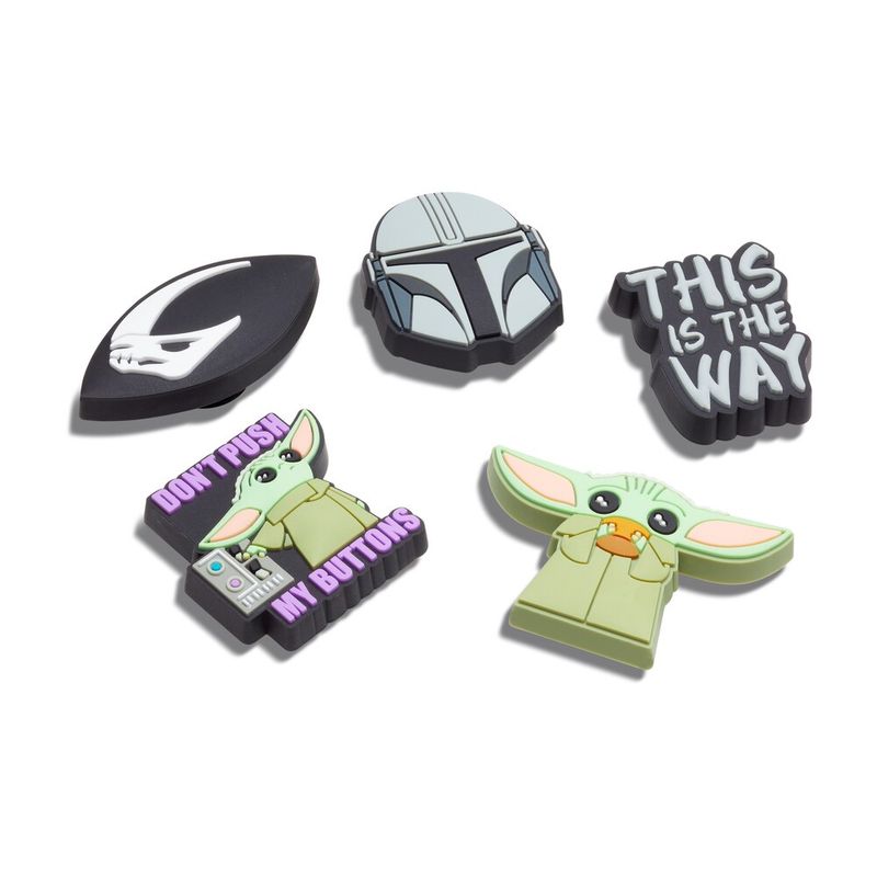 Jibbitz™ The Mandalorian Disney Pack com 5 Peças UNICO