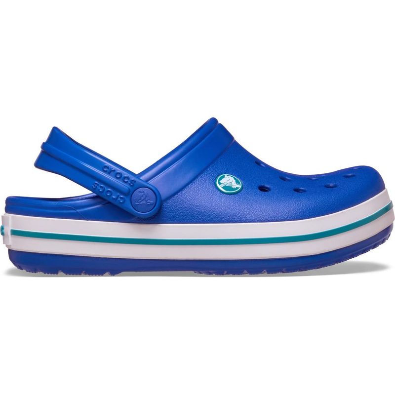 Sandália Crocs Crocband Clog Juvenil BLUE BOLT/TURBO TEAL