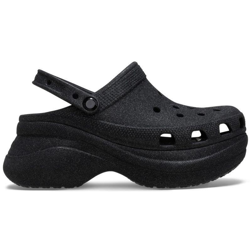 Sandália Crocs Classic Bae Glitter Clog W BLACK