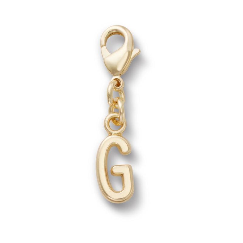 Jibbitz™ Pingente Letra G Dourada UNICO