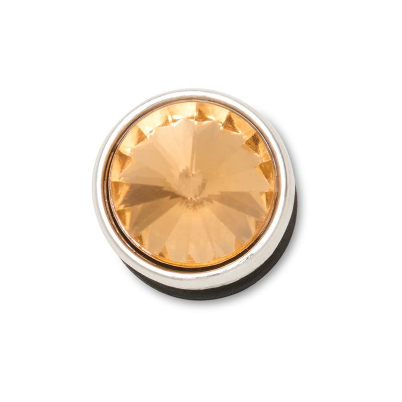 Jibbitz™ Pino Prata Com Gema Bronze UNICO - imagem 1
