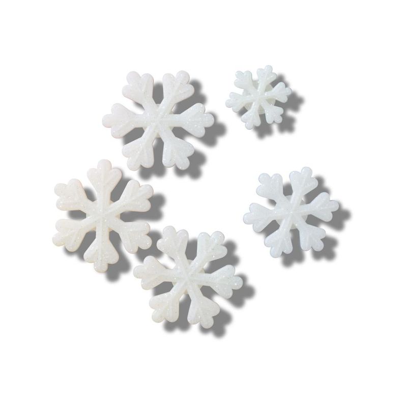 Jibbitz™ Flocos de Neve Pack Com 5 Peças UNICO - imagem 1