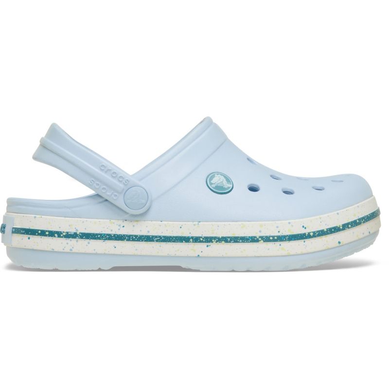 Sandália Crocs Crocband Speckled Band Clog Infantil BLUE FROST