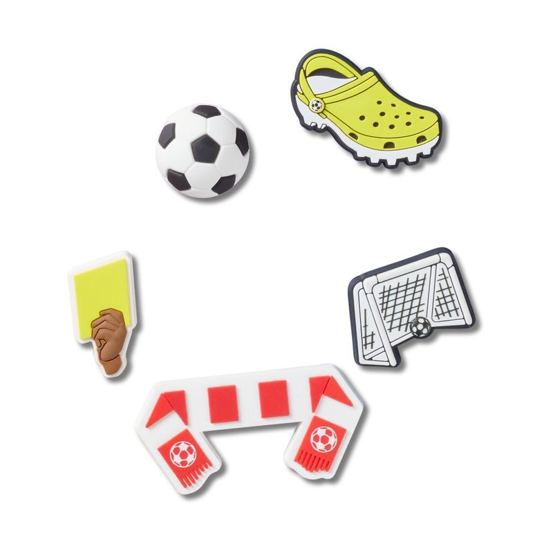 Jibbitz™ Equipe de Futebol Pack com 5 Peças UNICO