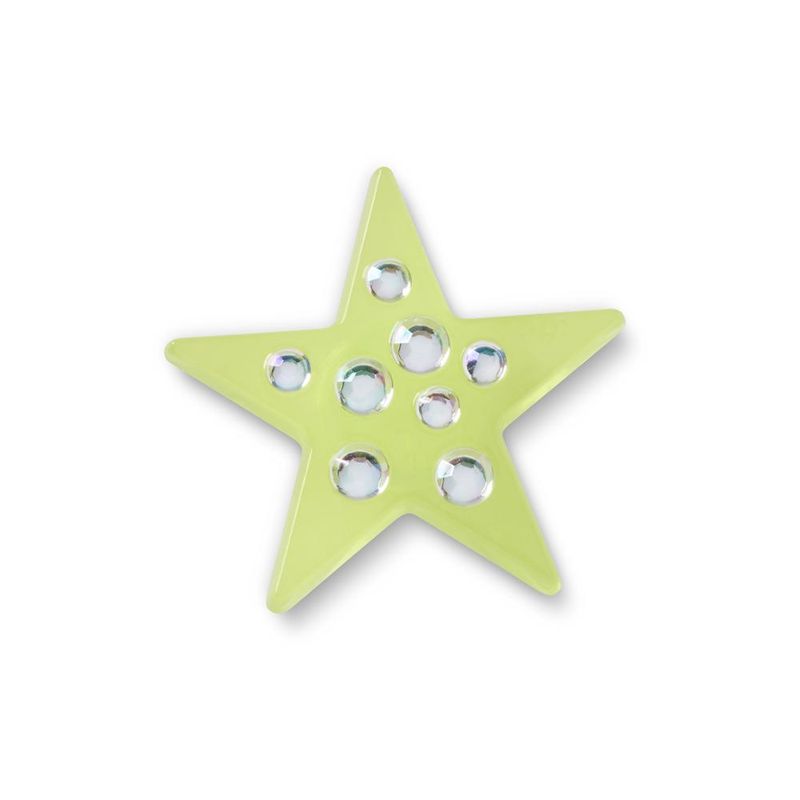 Estrela Verde Com Gemas - imagem 1