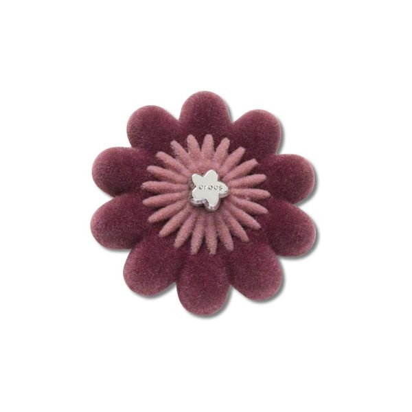 Jibbitz™ Flor de Veludo Escuro UNICA - imagem 1