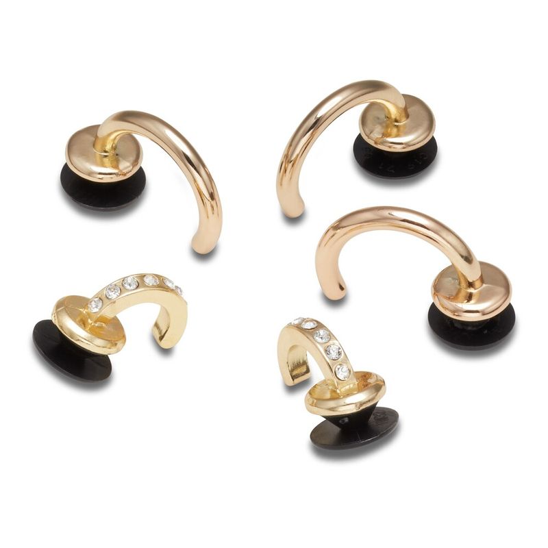 Jibbitz™ Summer Nostalgia Dourado Pack com 5 Peças