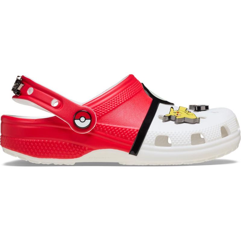 Sandália Crocs Pokemon Poke Ball Classic Clog Juvenil MULTI