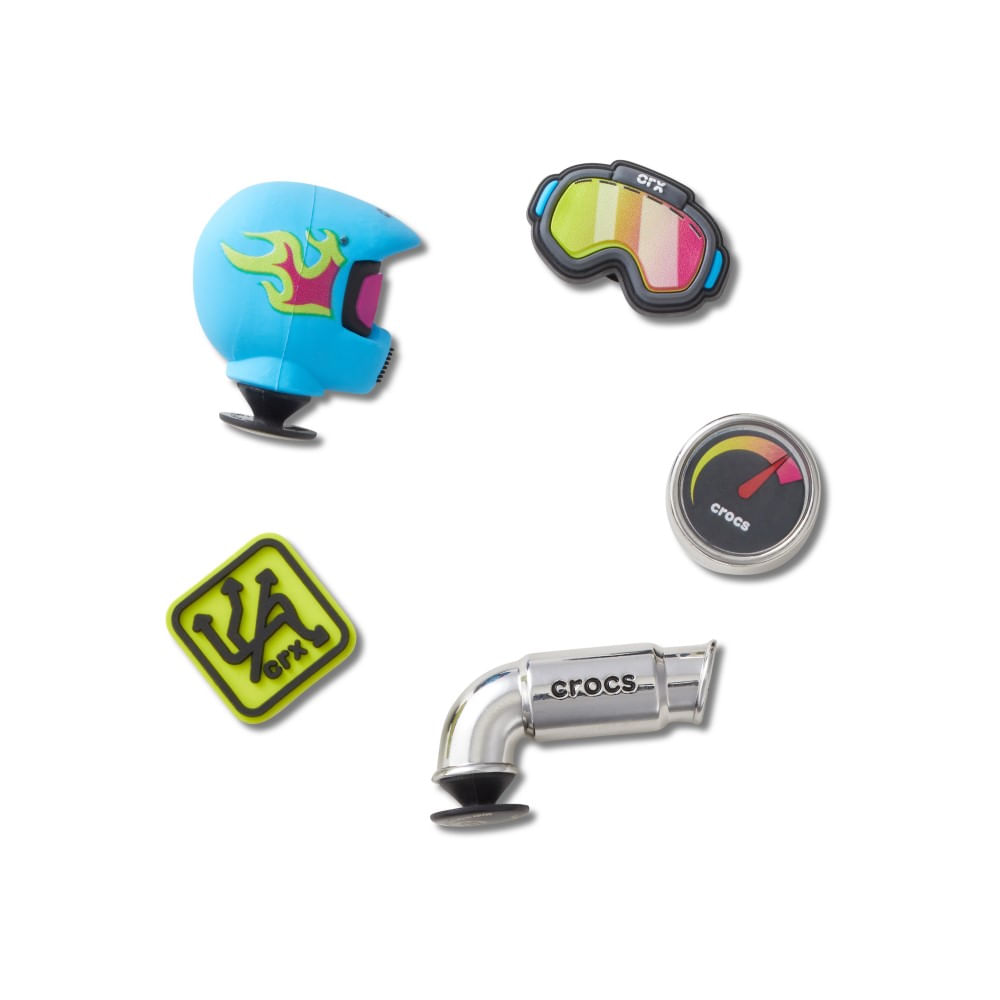 Jibbitz™ Moto Racer Pack com 5 Peças UNICO - imagem 1