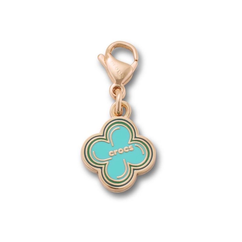 Jibbitz™ Pingente de Trevo Verde Retrô UNICO