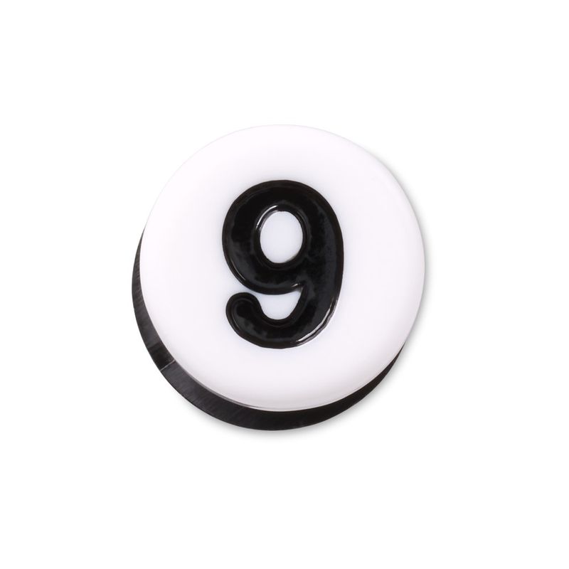 Jibbitz™ Número 9 Pequeno UNICO
