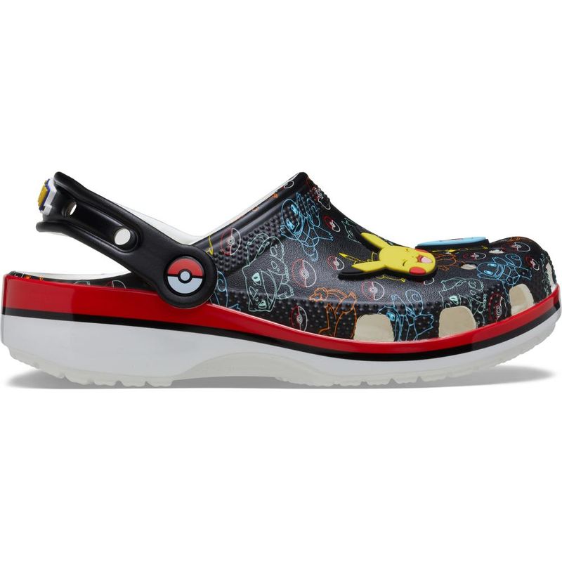 Sandália Crocs Pokemon Print Classic Clog Infantil MULTI