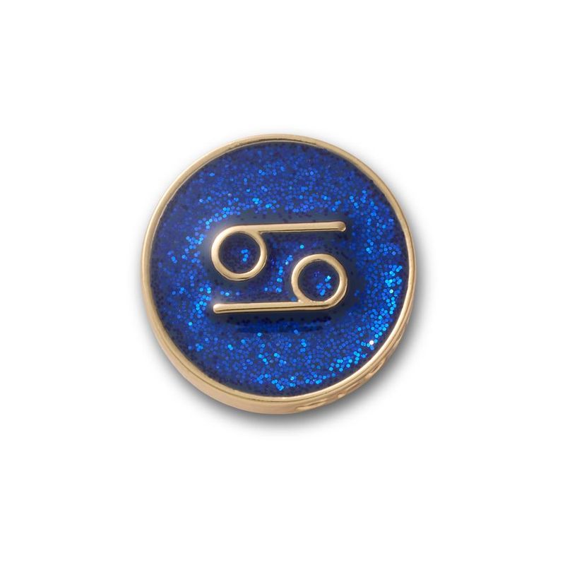 Jibbitz™ Signo Câncer Dourado UNICO - imagem 1