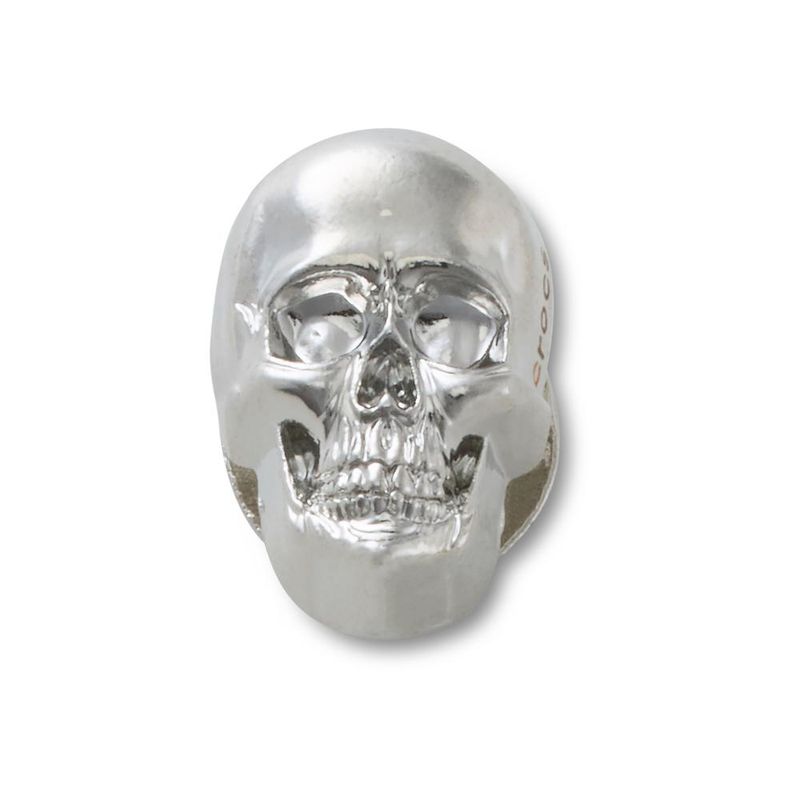 Jibbitz™ Caveira Prata UNICO - imagem 1