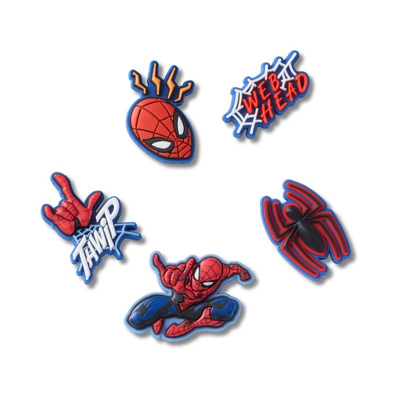 Jibbitz™ Spider-Man Pack Com 5 Peças UNICO