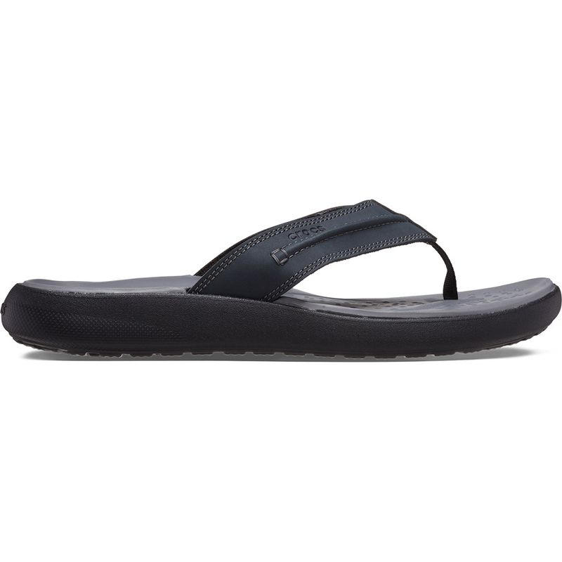 Chinelo Crocs Yukon Vista II LR Flip BLACK