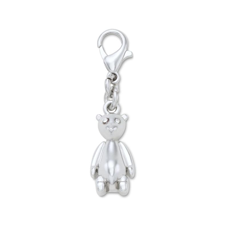 Jibbitz™ Pingente de Urso de Prata UNICO