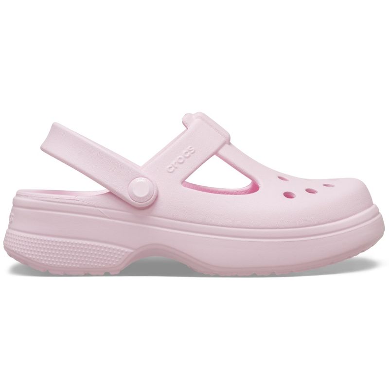 Sandália Crocs Classic Y Jane Clog Infantil PINK MILK