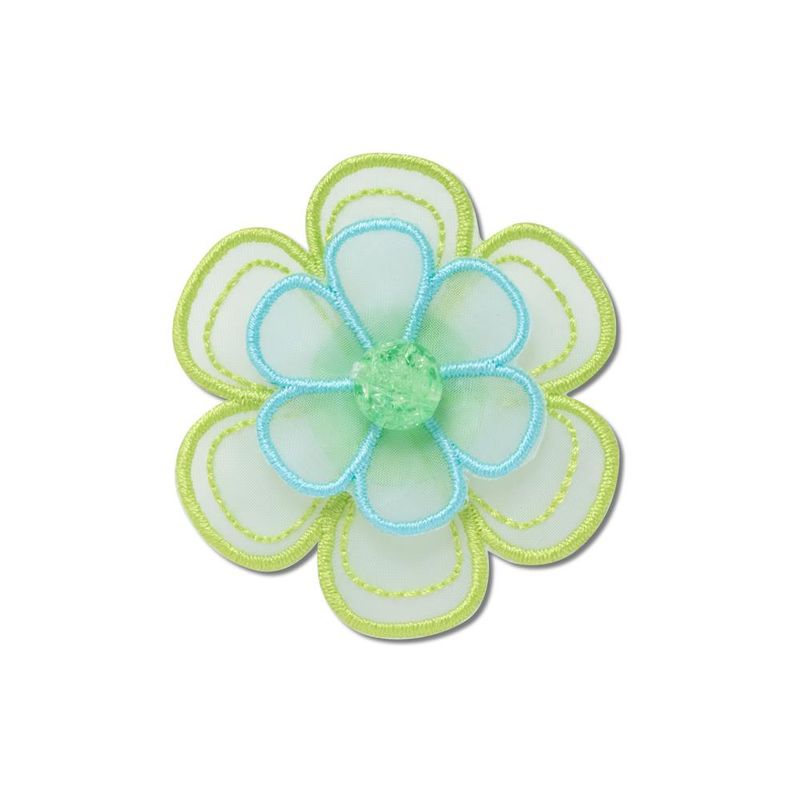 Flor de Malha Verde - imagem 1