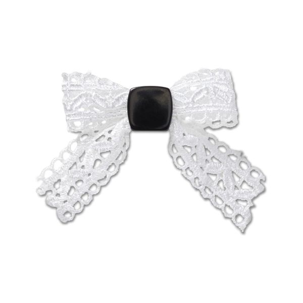 Jibbitz™ Laço de Renda Branco UNICO