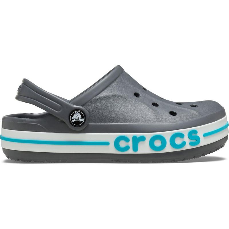 Sandália Crocs Bayaband Clog Juvenil CHARCOAL/MULTI