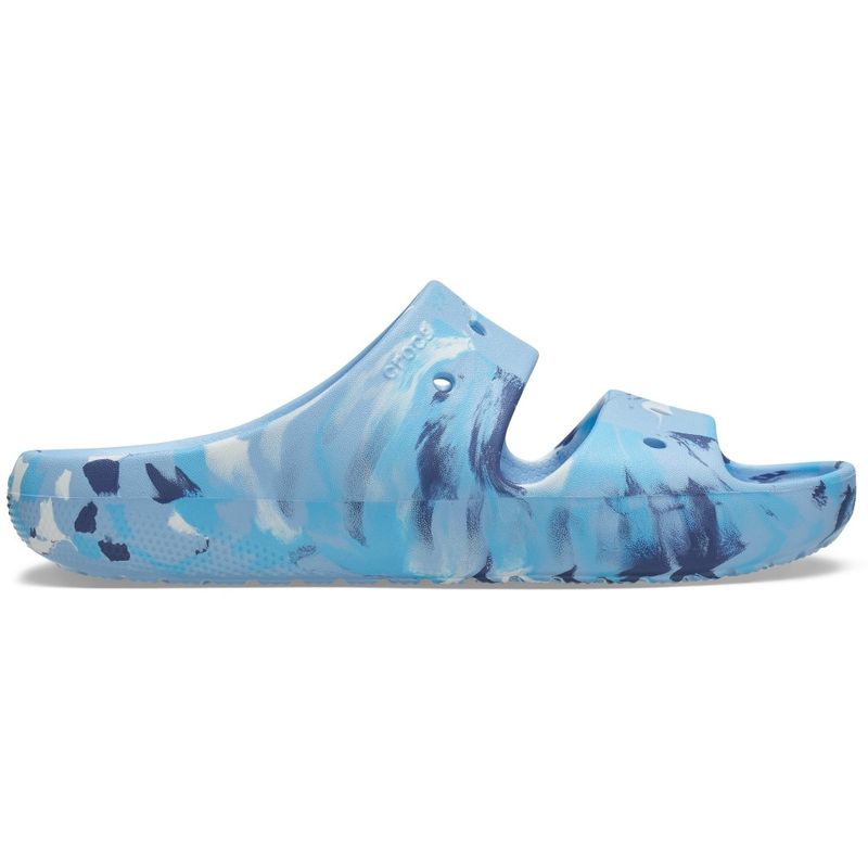 Sandália Crocs Marbled Sandal V2 BLUE CALCITE/MULTI