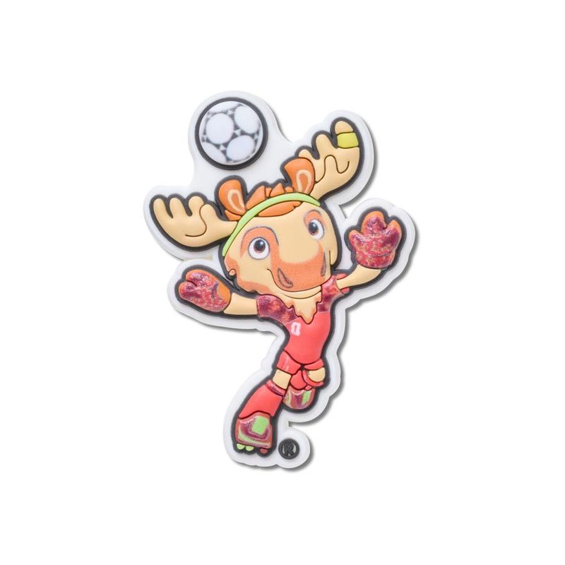 Jibbitz™ Mascote da FIFA Maple Canadá UNICO