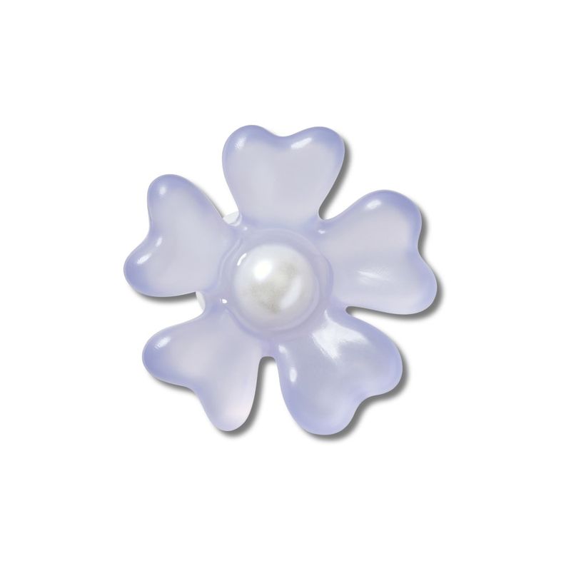 Jibbitz™ Flor com Pérola Lavanda UNICO - imagem 1