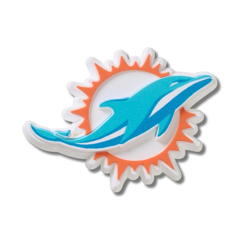 Jibbitz™ NFL Miami Dolphins Logo UNICO