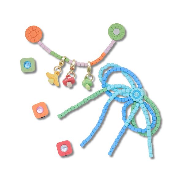 Jibbitz™ Colorido Irreverente Pack Com 5 Peças UNICO - imagem 1