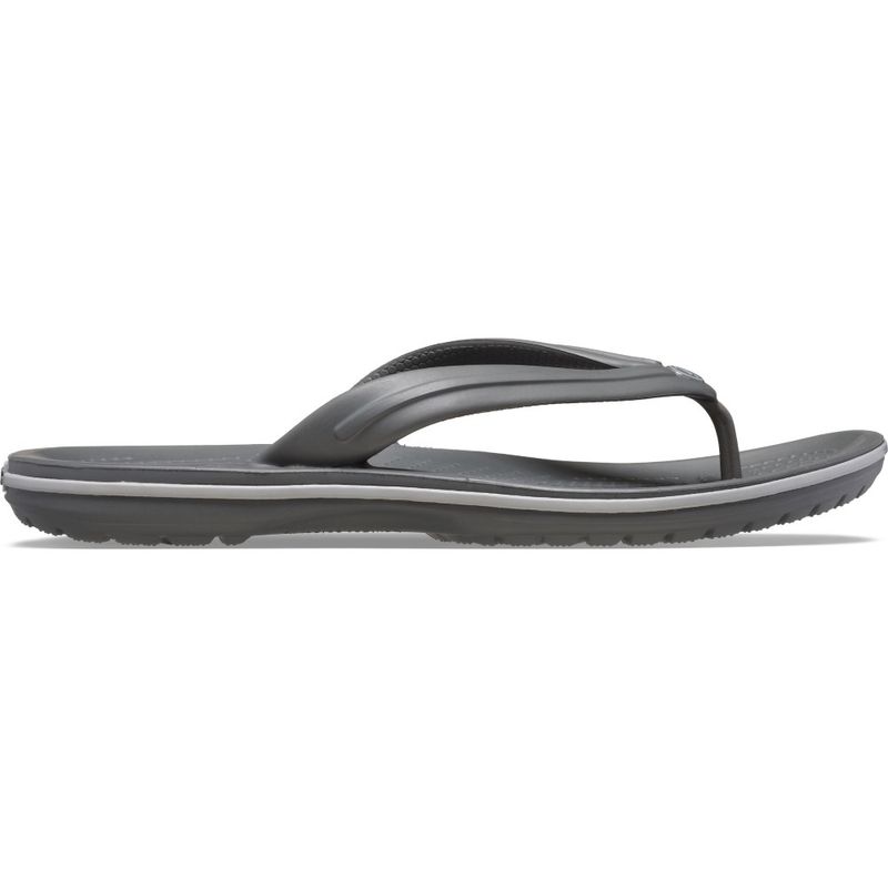 Chinelo Crocs Crocband Flip SLATE GREY/SMOKE