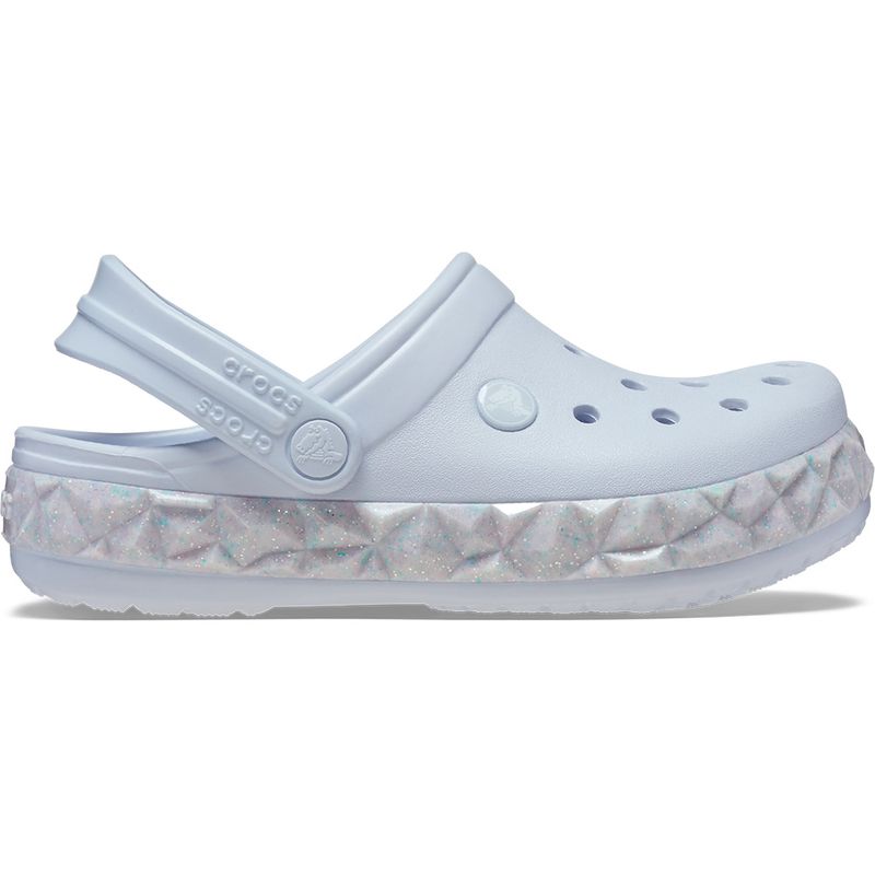 Sandália Crocs Crocband Geometric Glow Band Clog Infantil DREAMSCAPE