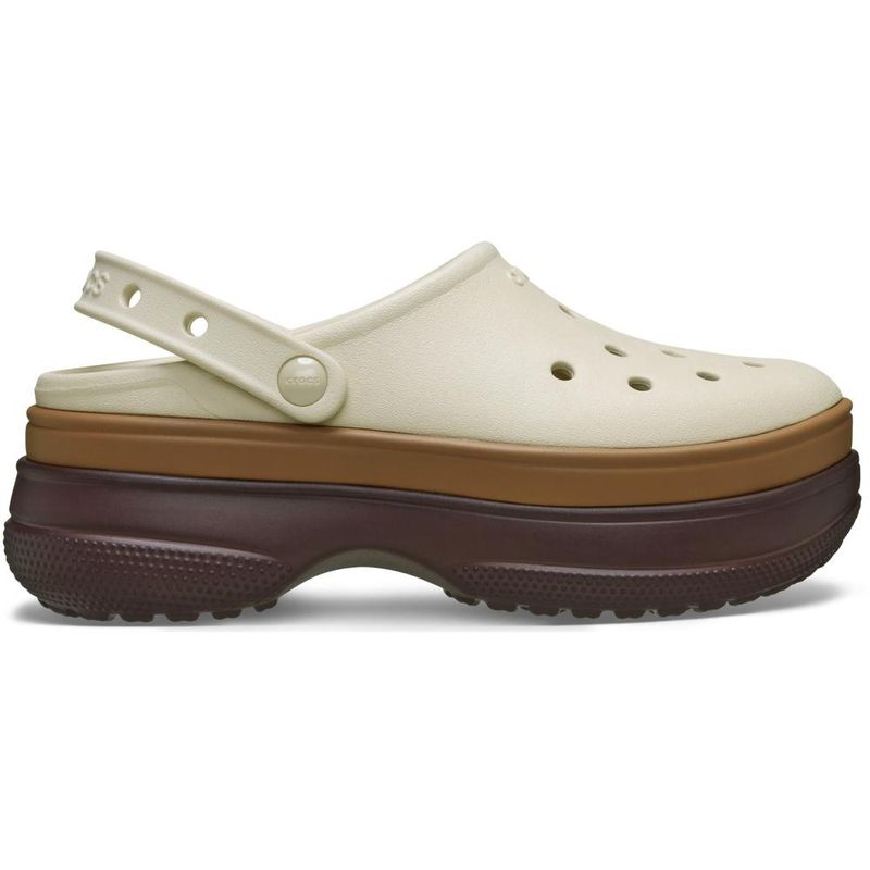 Sandália Crocs Classic Stacked Clog MOCHA