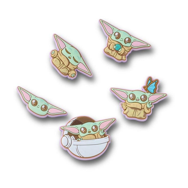 Jibbitz™ Star Wars Grogu Pack Com 5 Peças UNICO