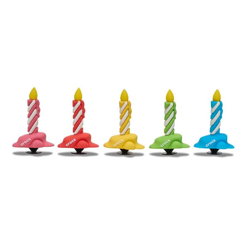 Jibbitz™ Velas Coloridas Com Led Pack Com 5 Peças UNICO