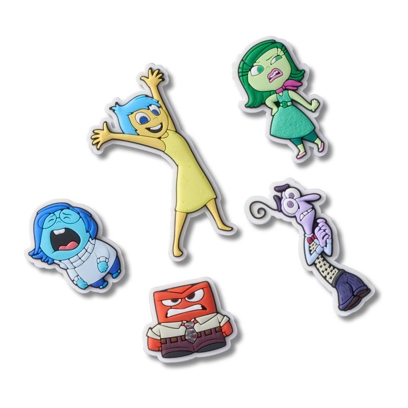 Jibbitz™ Pixar Divertida Mente Pack Com 5 Peças UNICO