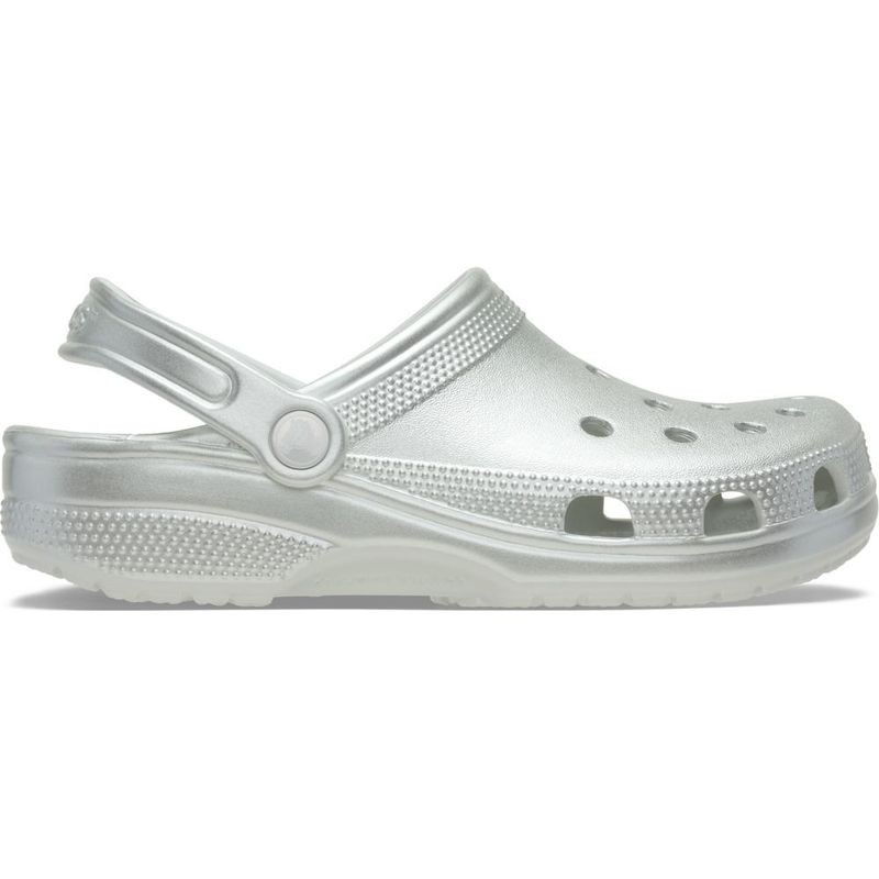 Sandália Crocs Classic Tinted Metallic Clog MOONLIGHT