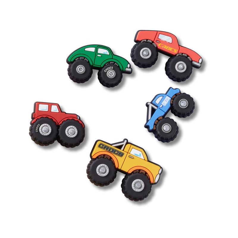 Jibbitz™ Monster Truck Pack Com 5 Peças UNICO - imagem 1