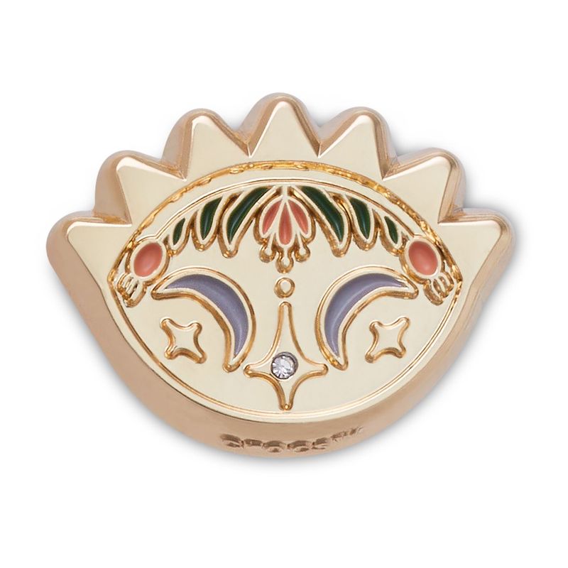 Jibbitz™ Flor Encantada Dourada UNICO - imagem 1